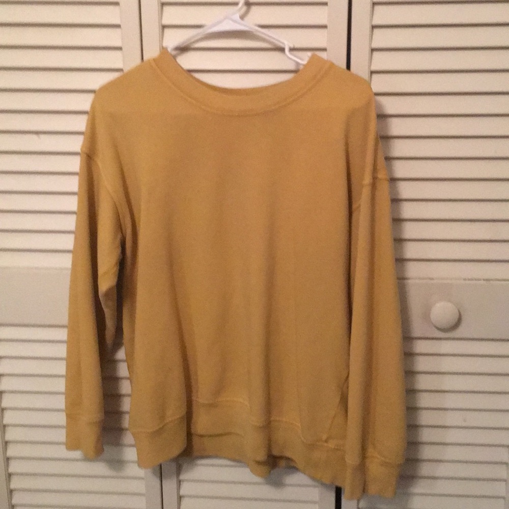 Yellow Forever 21 Sweatshirt